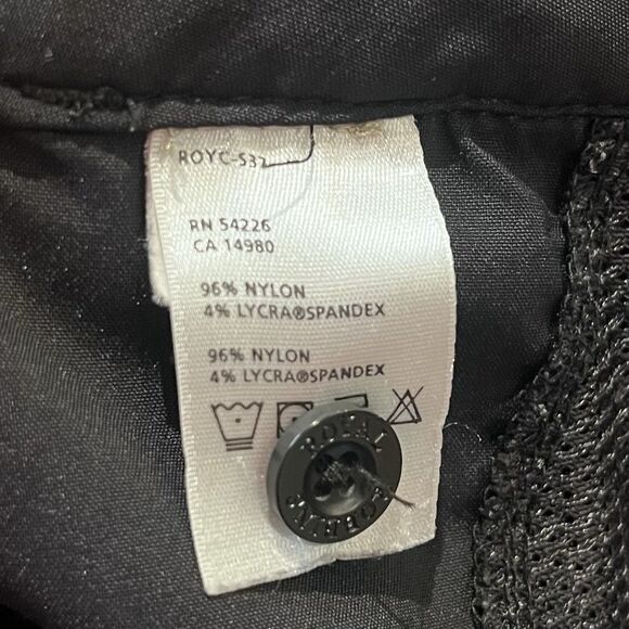 ROYAL ROBBINS Quick Dry Pants Women's Size 12 Black Adjustable Cuff Opening - Picture 8 of 13